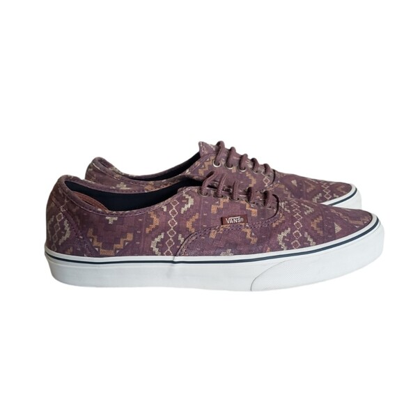 RARE VANS Authentic Inca Cross Chakana Shaman Cosmic Men's Size11 Shoes